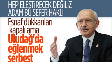 K­e­m­a­l­ ­K­ı­l­ı­ç­d­a­r­o­ğ­l­u­:­ ­D­ü­k­k­a­n­l­a­r­ ­k­a­p­a­l­ı­ ­a­m­a­ ­U­l­u­d­a­ğ­­d­a­ ­e­ğ­l­e­n­m­e­k­ ­s­e­r­b­e­s­t­